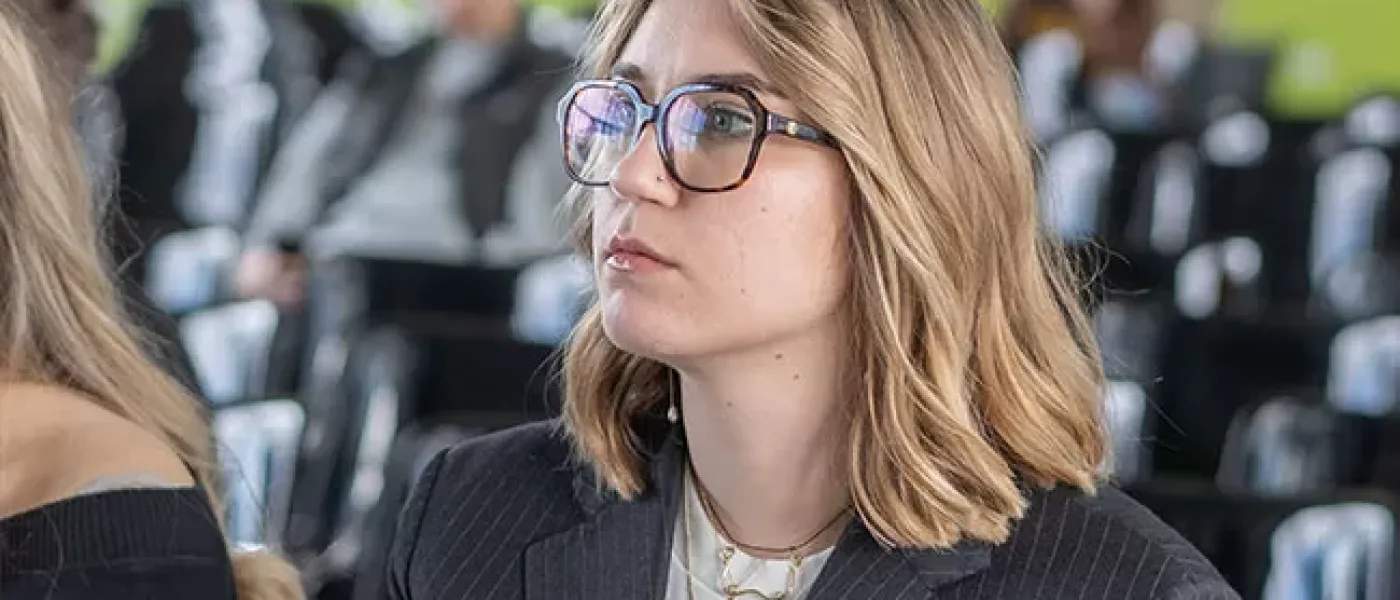 H-FARM student focuses on an inspirational talk