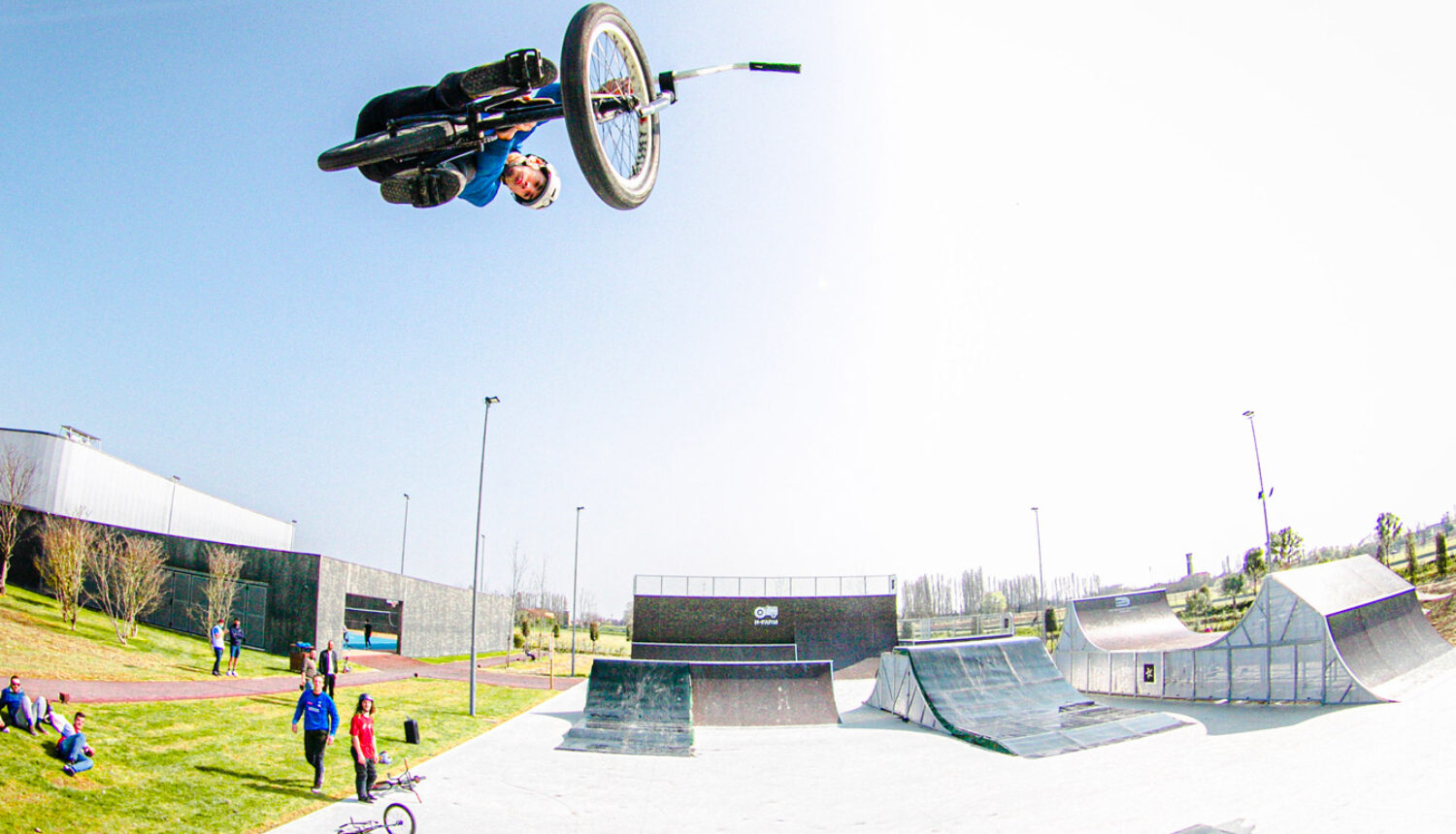 Our new Olympic park inaugurated by the Italian BMX national team