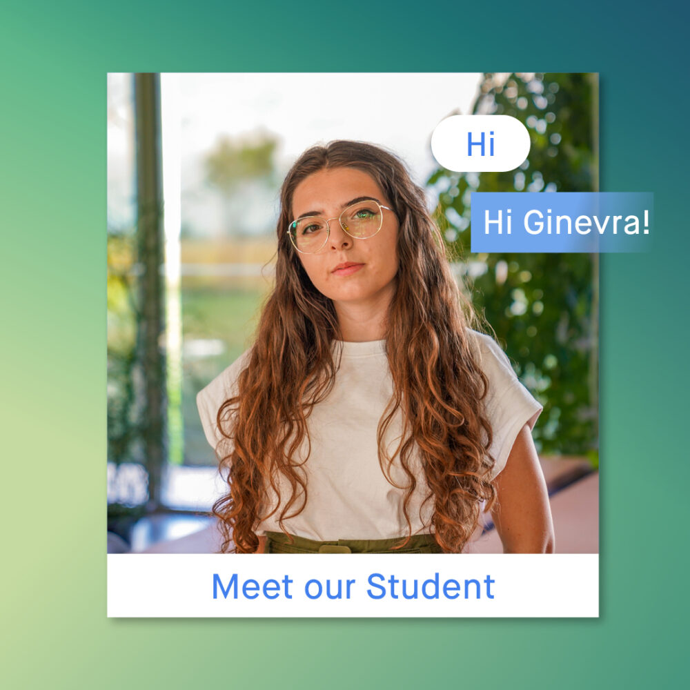 Meet our  student: Ginevra
