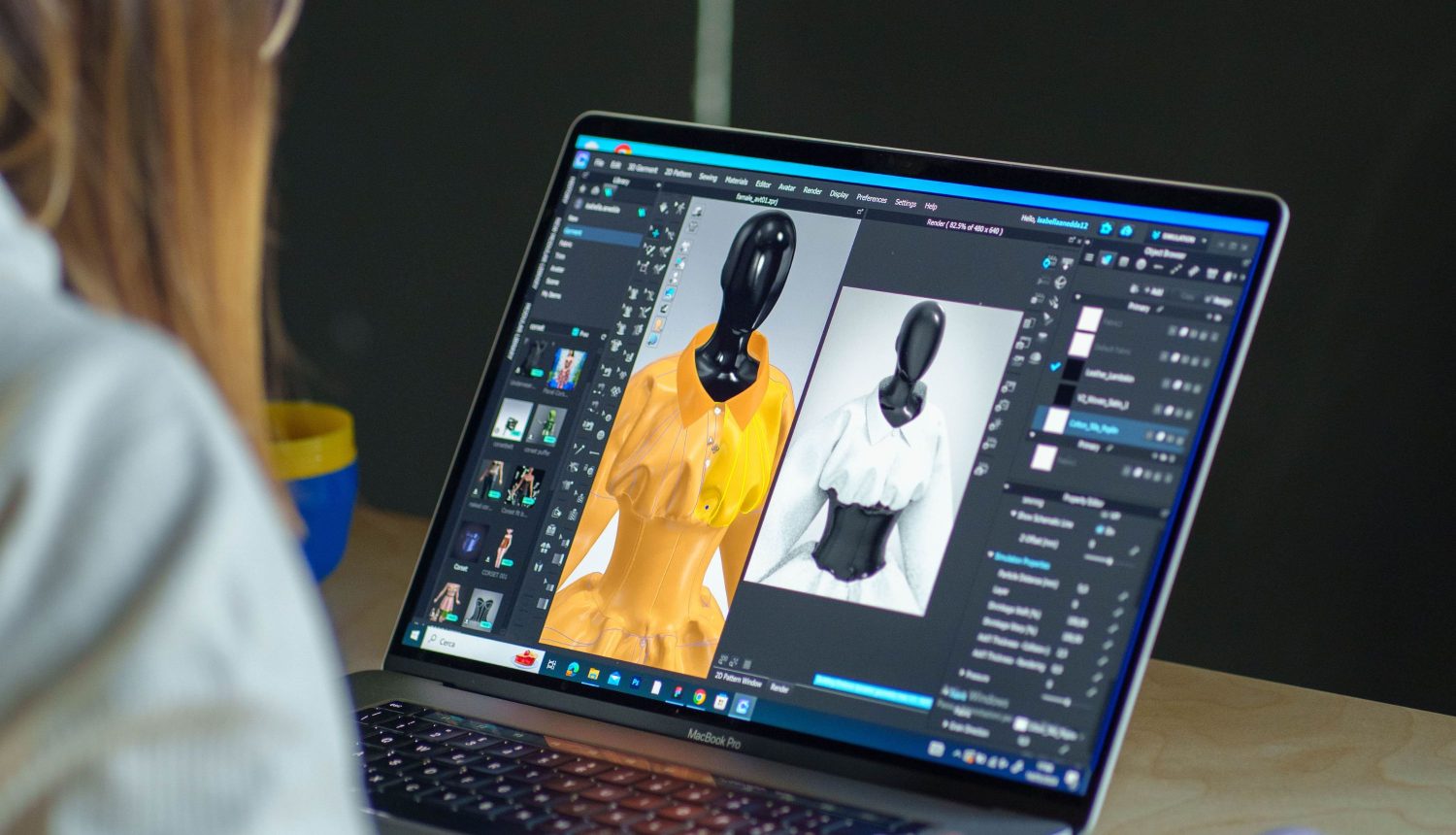 Learning at H-FARM College: 3D Fashion Design