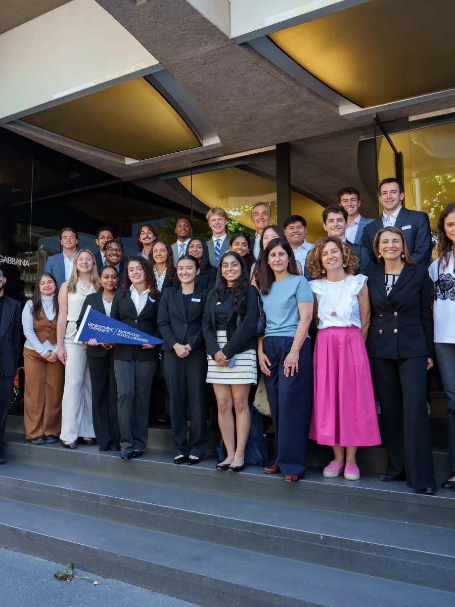 GEORGETOWN UNIVERSITY E DOLCE & GABBANA