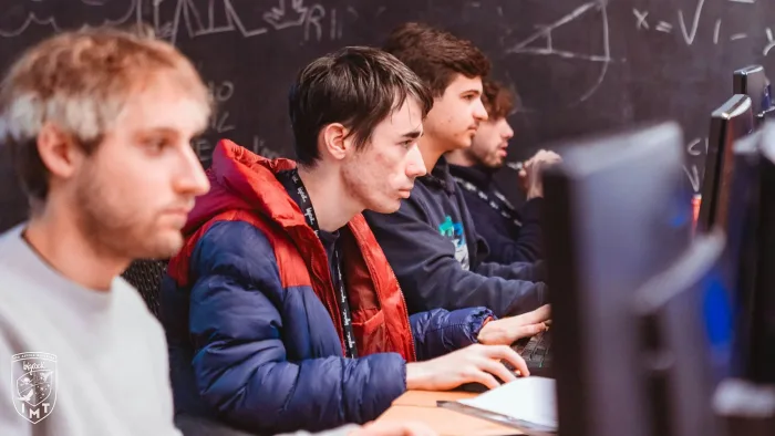 Studenti del Master in Film & Animation al lavoro alle postazioni